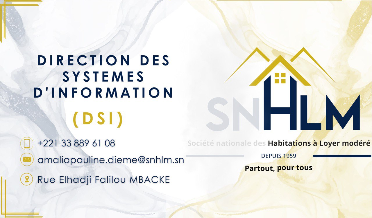 DIRECTION DES SYSTÈME D'INFORMATION